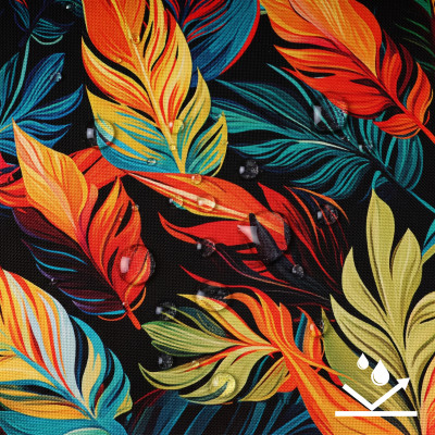 Nitly Tropical Sunset - Schürze Kleid