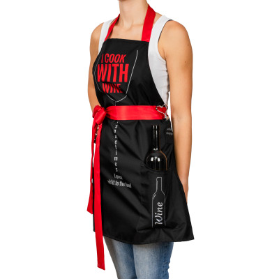 Schürze für eine kochende Frau (EN)