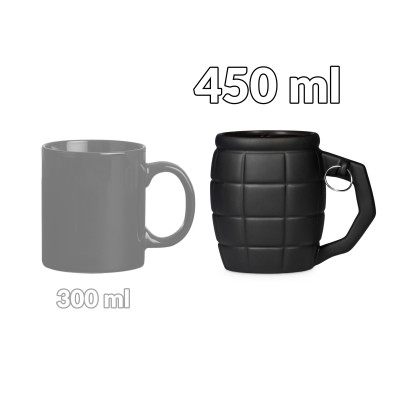 Tazza Granata 450 ml - Nero