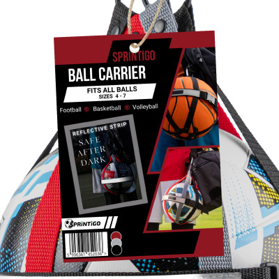 Ballnetz Sprintigo - Rot x Grau x Schwarz