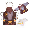 Baby Sheriff - Babero y delantal