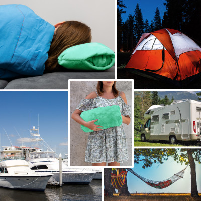 Bluzair - Hoodie Decke - Minze