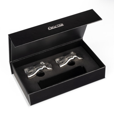 Edelstahl-Eiswürfel - Frau