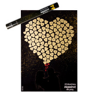 Experiences for Couples Scratch off Poster (PL)