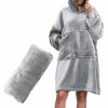 Bluzair - Felpa Coperta - Grigio chiaro