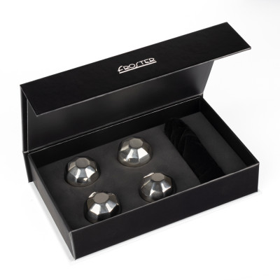 Cubetti in metallo per i drink - Diamanti