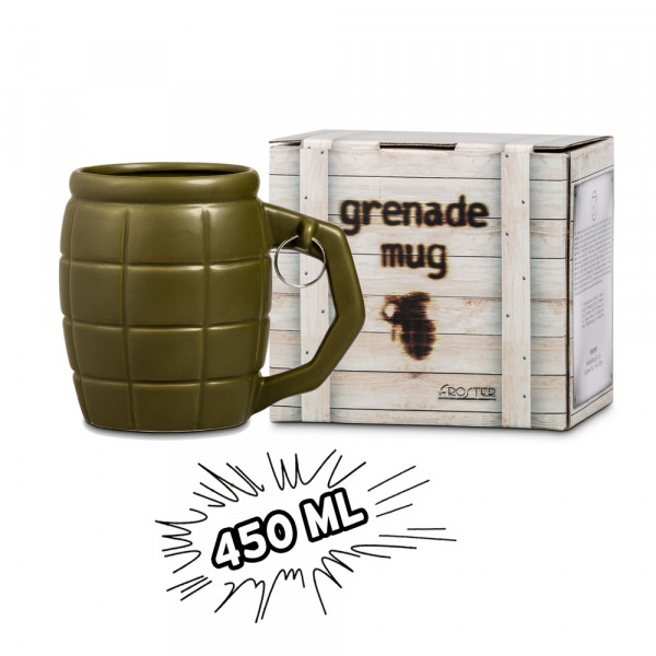 Handgranate Becher 450 ml - Grün