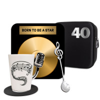 Gift Set for Musicians - Microphone - 40th Birthday
