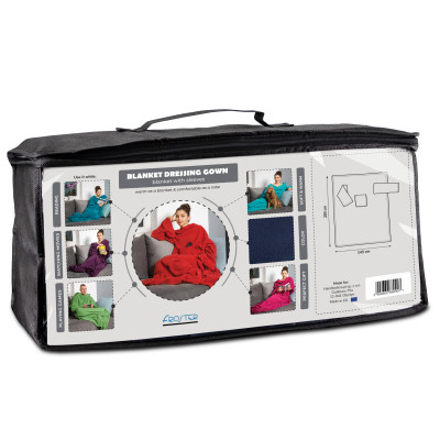 Coperta con le maniche - Fucsia