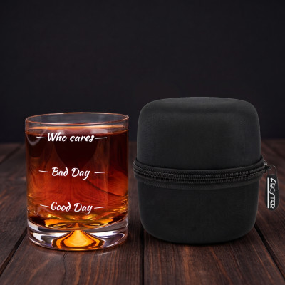 Whiskyglas Who Cares