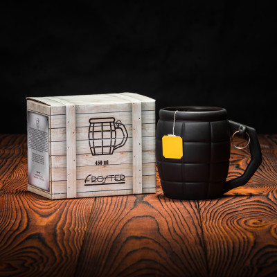 Tazza Granata 450 ml - Nero