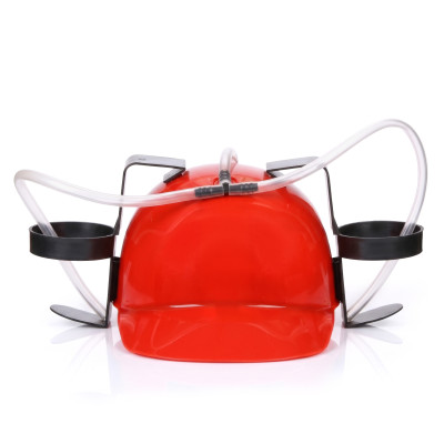 Imprezowy kask - Czerwony