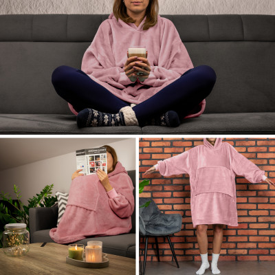 Bluzair - Felpa Coperta - Rosa