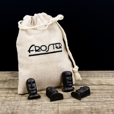 Moai Eiswürfel Steine