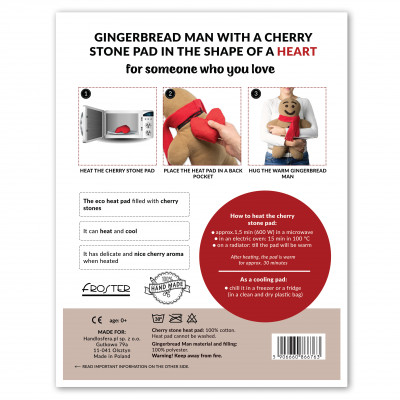 Pan di Zenzero Riscaldato con un Cuore Caldo