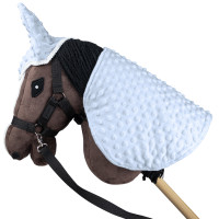Skippi Blanket and Ear Bonnet for Hobby Horse - Blue