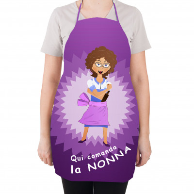 Grembiule da cuoco - Qui comanda la nonna (IT)