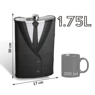 Riesiger Flachmann - Gentleman