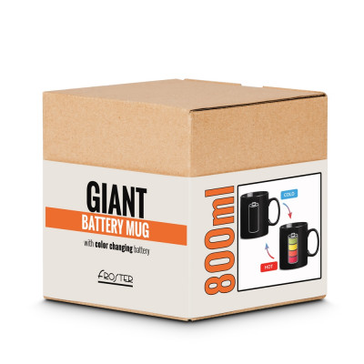 Riesen Batterie Becher