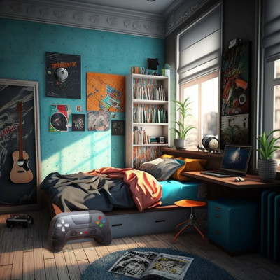 Cuscino Musicale Gamepad Gigante