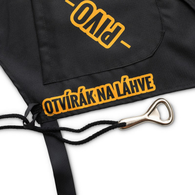 Schürze für einen kochenden Mann (CZ)