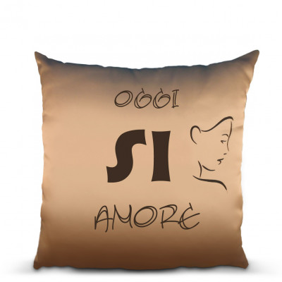 Povlak na vankúš - ÁNO/NIE (IT)