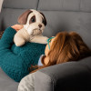 Sensonis Weighted Plush Bulldog Lying Dog 2kg