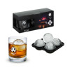 Set tifoso - bicchiere whisky con pallone e stampo ghiaccio palla