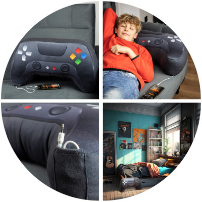 Cuscino Musicale Gamepad Gigante