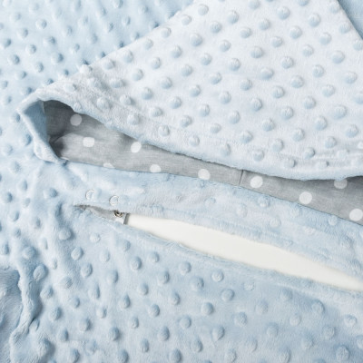 Baby Wrapi - Kuscheldecke mit Ärmeln - Grau