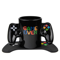 Hrnček Gamepad pre Hráča - Game Over x Herná podložka pre hráča