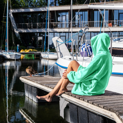 Bluzair - Hoodie Decke - Minze