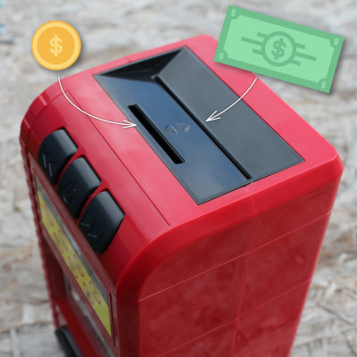 Geld Schredder Sparbüchse