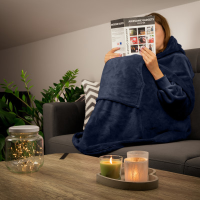 Bluzair - Felpa Coperta - Blu marino