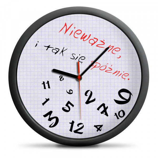 Die Uhr für Nachzügler (PL) - stiller Mechanismus