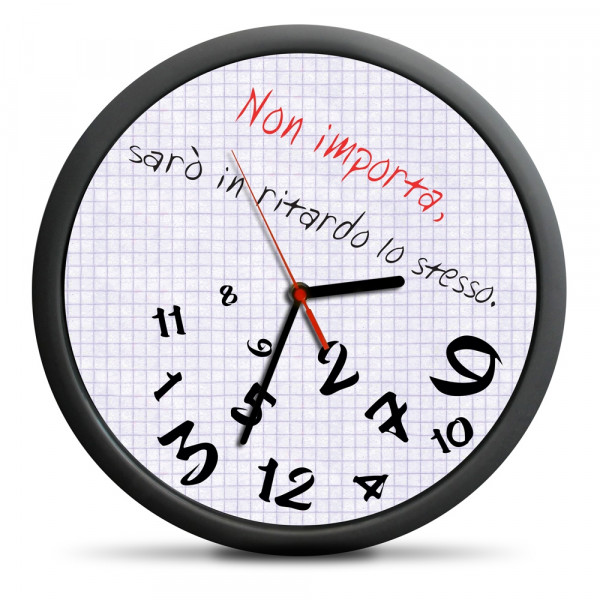 Die Uhr für Nachzügler (IT)