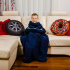 Blanket Dressing Gown Junior - Navy blue