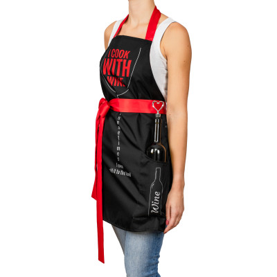 Schürze für eine kochende Frau (EN)