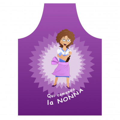 Grembiule da cuoco - Qui comanda la nonna (IT)