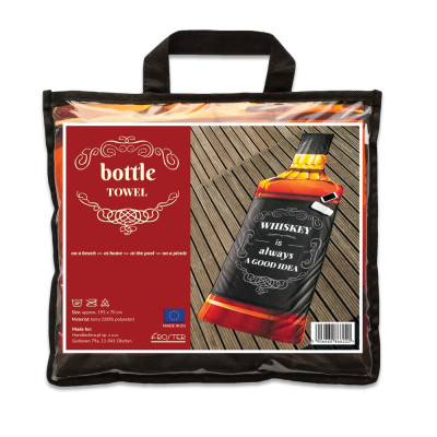 Badehandtuch Flasche