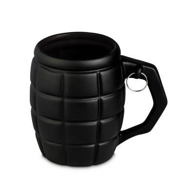 Tazza Granata Gigante - Nero