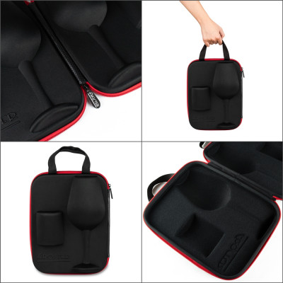 Froster Etui für Paare mit Weinglas und Whiskyglas Black